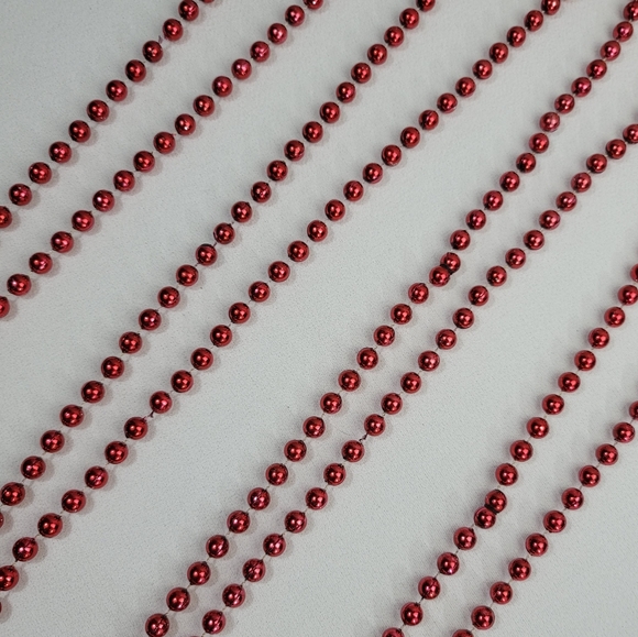 (4) Mardi Gras Bead Necklace - Spiderman - Picture 6 of 13